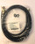 5ft Rubber washing machine inlet hose 2- pack including Rubber Hose Seals