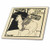 3dRose ct_99418_3 Vintage Don Quixote Man on Horse Art Ceramic Tile, 8-Inch