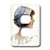 3dRose lsp_6284_6 Victorian Lady with Blue Bonnet 2 Plug Outlet Cover Multicolor