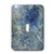 3dRose lsp_6459_1 Blue Glitter Abstract Painting Single Toggle Switch Multicolor