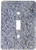 3dRose LLC lsp_31160_1 Silver Sparkle Like, Single Toggle Switch
