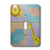 3dRose LLC lsp_34683_1 Cute Kids Animals Single Toggle Switch