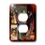 3dRose lsp_36414_6"Witches And Cats Collage" 2 Plug Outlet Cover