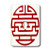 3dRose lsp_37459_1 Red Chinese Symbol Single Toggle Switch,