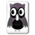 3dRose LLC lsp_61004_1 Cute Purple Pattern Owl Single Toggle Switch