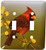 3dRose  lsp_84562_2 Northern Cardinal Bird, Lake Corpus Christi Texas Na02 Rnu0701 Rolf Nussbaumer Double Toggle Switch