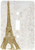 3dRose lsp_99405_1 Vintage Eiffel Tower French Art Single Toggle Switch, Multicolor