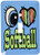3dRose lsp_106540_1 Bright Eye Heart I Love Softball Single Toggle Switch Multicolor