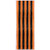Amscan New Age Scare Halloween Party Orange and Black Door Curtain Decoration