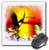 3dRose LLC 8 X 8 X 0.25 Inches Eagle Sunset Mouse Pad (mp_23393_1)