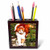 3dRose ph_574_1 Orange Cat Tile Pen Holder, 5-Inch