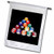 3dRose Billiards - Billiards Balls Pool - 12 x 18 inch Garden Flag (fl_3317_1)