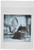 3dRose fl_16253_1 Louis Pesha Granny and Spinning Wheel Cyan Garden Flag, 12 by 18-Inch