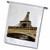 3dRose fl_38307_1 Relaxing Near The Magnificent Eiffel Tower Garden Flag, 12 by 18-Inch