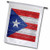 3dRose fl_156970_1 National Flag of Puerto Rico Painted onto a Brick Wall Rican Garden Flag, 12 by 18"