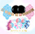Gender Reveal Party Supplies - Baby Shower Decorations with 2 Gender Reveal Balloons, Foil & Confetti Balloons, Boy or Girl Banner, Mommy to Be Sash, and Photo Props