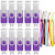 2GB USB Flash Drive Pack of 10 Thumb Drives - Bulk Pendrives 2 GB Data Storage Jump Drive - FEBNISCTE Swivel Purple Memory Stick Zip Drive
