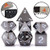 Metal Dice Set for Dnd Dice, Rpg Dice, Game Dice. Polyhedral Dice Set with Metal Case