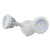 Morris 72581 LED Security Lighting Flood Light 2 Head 24W White 5000K
