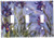 Art Plates - Monet: Irises Switch Plate - Triple Toggle