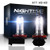 H11 Car LED Fog Lights Blubs Replacement, Novsight Super Bright 80W 1500 Lumens 6000K Daytime White Car Fog Light Conversion Kit,with 8 LEDs CREE LED Chips for Fog Lights Lamps Replacement