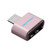 Vention OTG Adapter for Android, Micro USB to USB Adapter USB2.0 Converter for Android Phone Tablet (Pink)