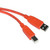 Cables to Go - USB cable - 4 pin USB Type A (M) - 4 pin USB Type B (M) - 10 ft ( USB / Hi-Speed USB ) - Orange