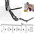 Multifunction Magcon Drawing Tool Versatile Drawing Curved Magnetic Ruler Mini Compass and Protractor Combo