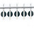 ETA hand2mind Single 50mm Plastic Pulley (Pack of 5)
