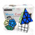 Magic Cube Set, Speed Cube Bundle Pyraminx Pyramid Magic Cube Megaminx Mirror Speed Puzzle Cube Toys Gift Box for Kids and Adults