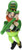 Amscan 395446 St. Patrick's Day Drinking Leprechaun Pal 12" Multicolor