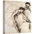 ArtWall 'Two Dancers Resting' Gallery-Wrapped Canvas Artwork by Edgar Degas, 24 by 24-Inch