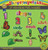 Playtime Felts Butterfly Life Cycle Story Set for Flannel Board - Uncut