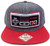 Nintendo Controller - Snapback Hat, Gray and Red, One Size