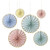 Meri Meri Pastel Pinwheel Decorations