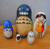 "My Neighbor Totoro" Russian nesting Doll Set of 5 piece. Hand-painted in Russia.