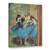 ArtWall Edgar Degas's Dancers in Blue Gallery-Wrapped Canvas, 18 x 24