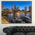 Designart PT8625-20-12 Boston Skyline at Dusk-Cityscape Photo Canvas Print-20x12, 12" H x 20" W x 1" D 1P