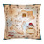 Ambesonne Island Map Throw Pillow Cushion Cover, Cartoon Pirate Treasure Map Crossbones and Skull Dead Man Island Kids Decoration, Decorative Square Accent Pillow Case, 16 X 16 Inches, Teal Cream