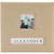 K&Company Post Bound Album, 12 by 12-Inch, Burlap