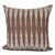 E by design PG863BR14-16 Peace 1 Decorative Geometric Throw Pillow 16" Maroon