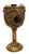 Ebros Ancient Egyptian Sekhmet Wine Goblet Goddess Of Divine Retribution And War 6oz Resin Chalice With Stainless Steel Liner