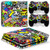 FriendlyTomato PS4 Pro Console and DualShock 4 Controller Skin Set - Collage Hoonigan - PlayStation 4 Pro Vinyl