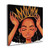 Gradylin Black Hippie African American Women Girl with Crown Canvas Wall Art for Home Decorations,Modern Stretched and Framed Giclee Artwork, Gallery Wrapped Ready to Hang 20"x20"