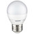 Sunlite G16/LED/7W/D/FR/27K LED 60 Watt Equivalent G16 Globe Light Bulb Medium (E26) Base Frost Dimmable 2700K Warm White