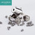 woobud Pocket Artillery Mini Cannon Military Model Kits Miniature Metal Scale Replicas with Pellets , Ramrod and Archaistic Wooden Box for Present Decoration Collection