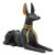 Ebros Ancient Egyptian God Anubis Dog in Sitting Pose Statue Deity of Afterlife and Mummification Pharaoh Hound Figurine 10" Long