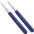 Teachers Pointer Stick, Telescopic Teaching Pointer, Retractable Classroom Whiteboard Pointer Extendable for Teachers, Guides, Coach-Extends to 39.4" (Blue x 2)