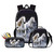 Dispalang Horse Backpack and Cooler Bag for Boys Animal Print School Bookbag Girls Satchel Bagpack Pencil Case