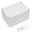 Awclub Waterproof Dustproof IP65 ABS Plastic Junction Box Outdoor Universal Electric Project Enclosure Gray 6.3"x4.33"x3.54"(160mmx110mmx90mm)
